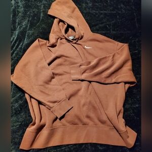 Oversized 2x maroon NIKE Hoodie No Pocket